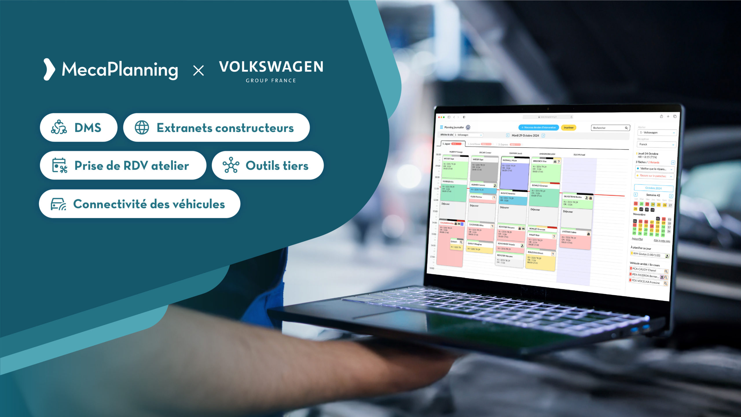 MecaPlanning : Moteur De La Transformation Digitale Des Ateliers De Volkswagen Group France